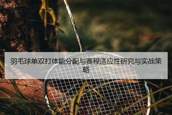 羽毛球单双打体能分配与赛程适应性研究与实战策略